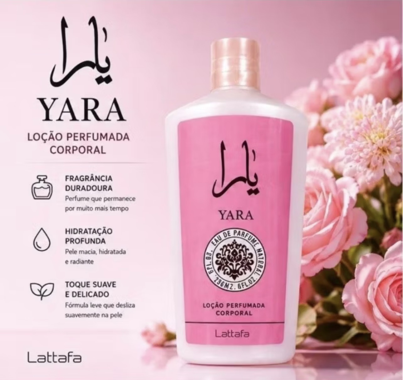 Perfume Creme Yara Tradicional da Lattafa